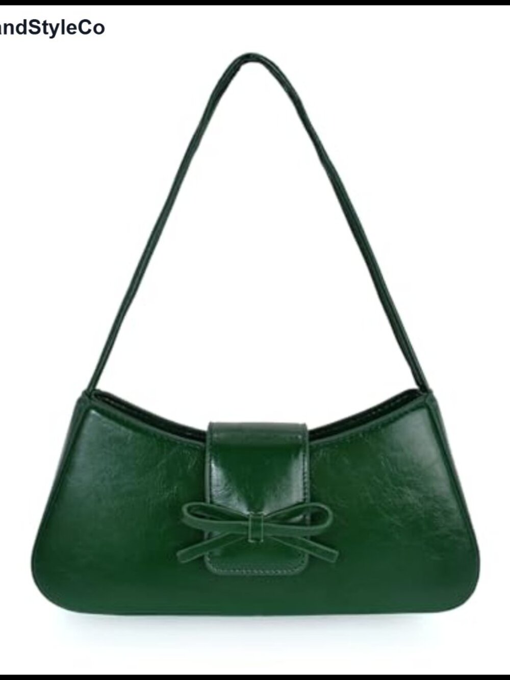 Patent Leather Hobo Shoulder Bag Womens Patent Leather Y2K Purse